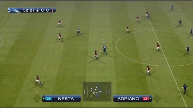 Inter vs Milan | UEFA Champions League Semi Final PES 2009 Gameplay | PC HD смотреть онлайн