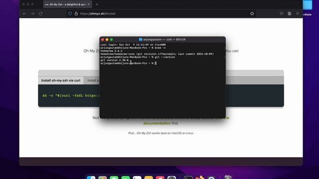 Install Oh My Zsh to customize your terminal on Macbook M1/ M2 смотреть онлайн