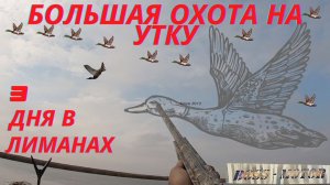 БОЛЬШАЯ ОХОТА / 3 дня в лиманах