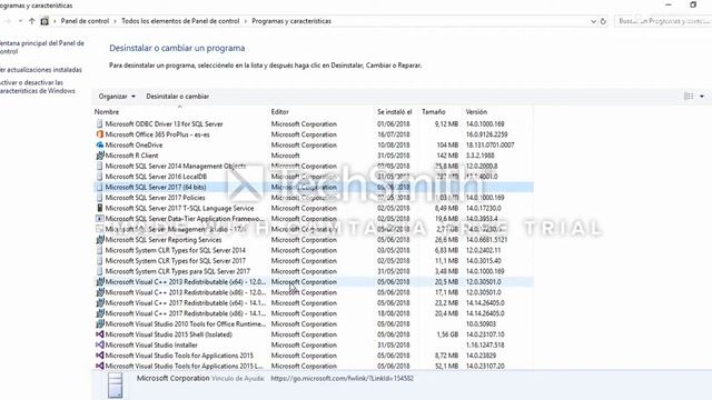 01 Desinstalar SQL Server смотреть онлайн