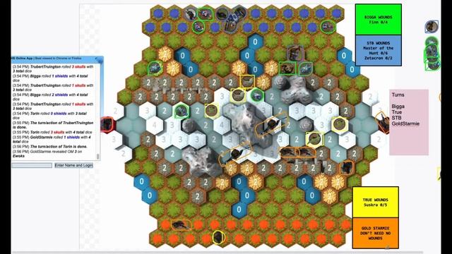 Heroscape 2v2 Game Perspective - TrueMurray and GoldStarmie Perspective смотреть онлайн