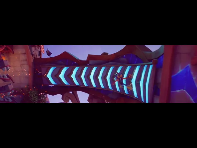 Crash Bandicoot 4 It's About Time 7 серия Прыжки по стенам