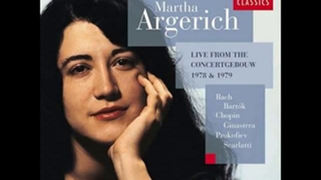 Alberto Ginastera,  Danzas Argentinas Op.2 - 2. Danza De La Moza Donosa, Martha Argerich