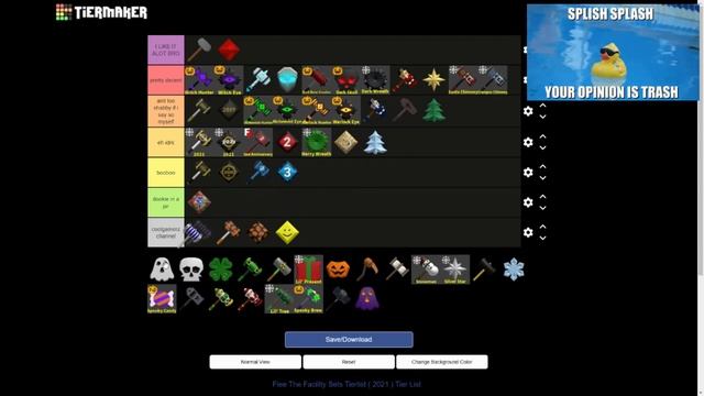 MY FLEE THE FACILITY HAMMER & GEMSTONE TIER LIST! смотреть онлайн