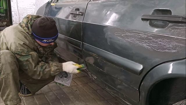 ваз 2115 сочи часть 3 шпатлевание кузова. смотреть онлайн