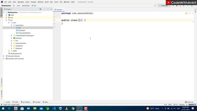 Composition, Association, Aggregation in Java : Java Tutorial смотреть онлайн