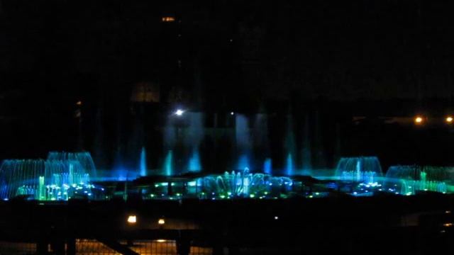 Прага. Кржижиковы фонтаны (Křižíkova fontána). (часть 6) смотреть онлайн