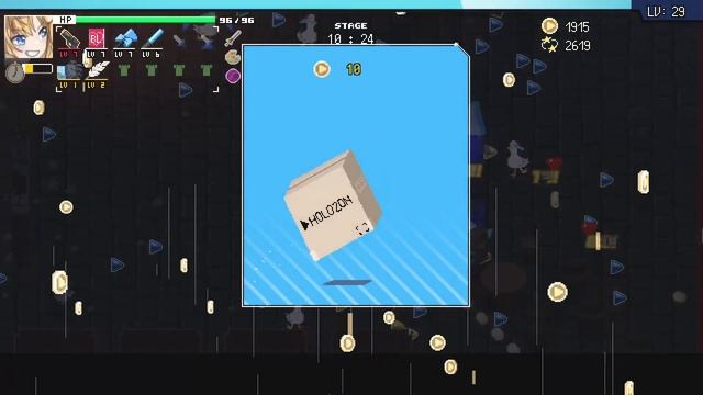 HoloCure- Save the Fans! It's pre-Spooktober! Let's Explore the Halloween Castle! Vtuber Roguelike смотреть онлайн