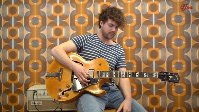 Gibson ES175 DN Natural 1959 played by Berend Rombouts | Demo смотреть онлайн