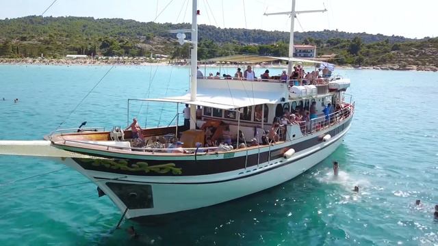 Blue lagoon cruise in Halkidiki смотреть онлайн