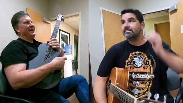 Enya Carbon Fiber Guitar - My Doctor Buddy Teaches Me A Beatles Song! смотреть онлайн