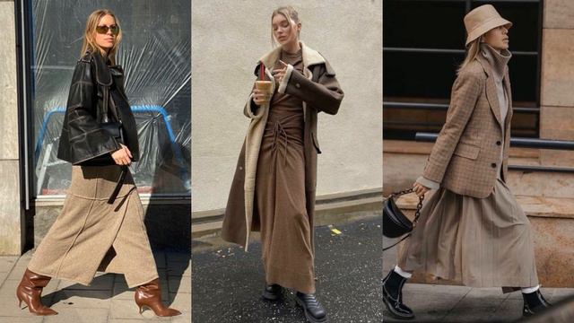 КОРИЧНЕВЫЙ - САМЫЙ МОДНЫЙ ЦВЕТ/ ИДЕАЛЬНЫЙ ЦВЕТ ДЛЯ БАЗОВОГО ГАРДЕРОБА смотреть онлайн