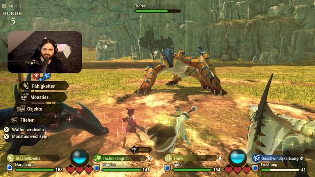 Endlich ein Tigrex! #32 🗡 Monster Hunter Stories 2 смотреть онлайн