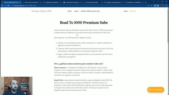 #1. The Open Projects: así ha ido el lanzamiento de la newsletter premium #buildinpublic смотреть онлайн
