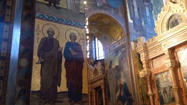 Спас-на-Крови. Царские врата. Вратарные иконы художник Васнецов смотреть онлайн