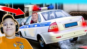 Как ЛАДА ВАЗ 2110 Полиция взлетела в GTA 5