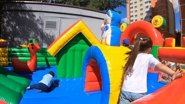 Пакет "ForEvent Kids" (Детский батут + дополнительные развлечения) г. Астана. смотреть онлайн