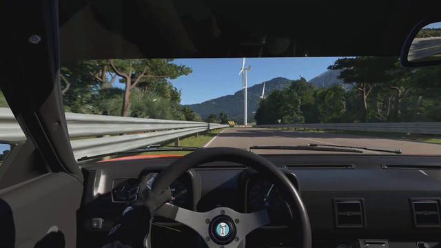 Gran Turismo 7 | De Tomaso Pantera GT5-S 1985 - Sardegna Road Track Layout A [4K PS5] смотреть онлайн
