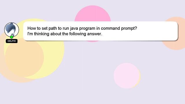 How to set path to run java program in command prompt? смотреть онлайн