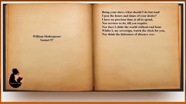 William Shakespeare - Sonnet 57 (audio With Text)