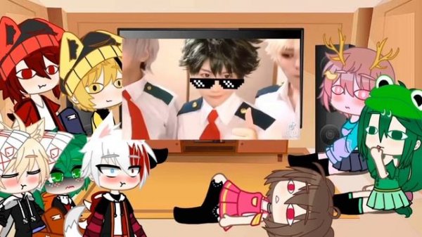 mha react to todobakudeku ship ❤️_it's my firs video gacha ?