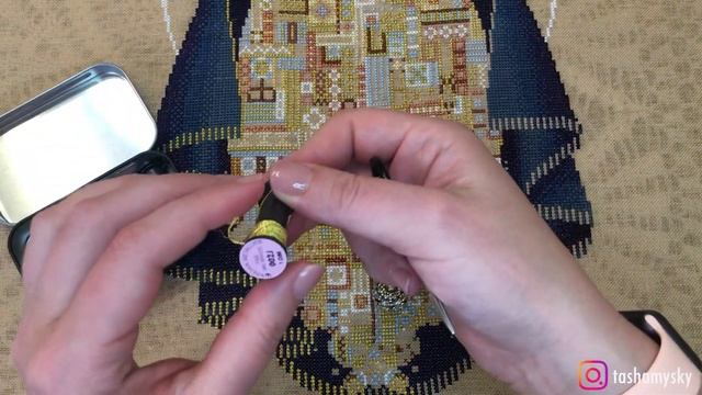 12. Ангел Любви / Angel of love от Lavender & Lace (LL25) | Продолжение отшива | Вышивка крестиком смотреть онлайн