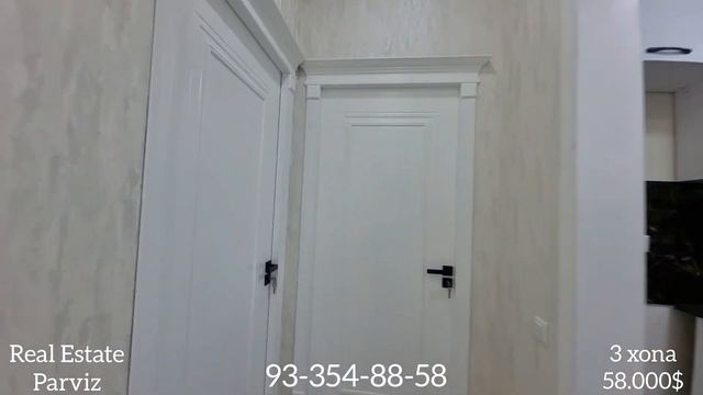 3 xona Vokzal Buyuk supermarketi 65m² 58.000$ Недвижимость Самарканда Real Estate Parviz смотреть онлайн