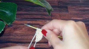 Мастер-класс КОСЫНКА СПИЦАМИ ♥ ТРЕНД своими руками ♥ Просто и быстро