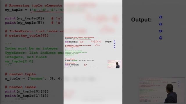 Python Tuple String Manipulation: Solving Examples with Practical Solutions @c4yourselfyt #tuple смотреть онлайн
