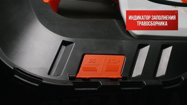 Электрическая газонокосилка Ресанта КР-1200 ЭП в работе смотреть онлайн