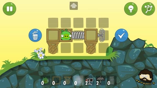 [Bad Piggies] Часть 4 - Быстромёт смотреть онлайн