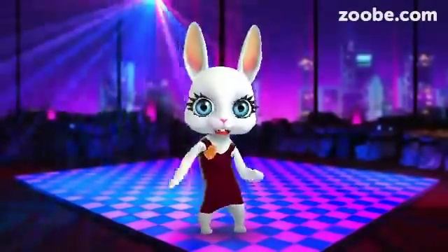 Зайка Zoobe С Днем Рождения смотреть онлайн