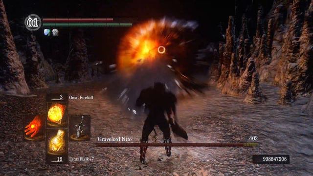 DARK SOULS - Playing As Berserker Armored Guts (Mod) vs. Gravelord Nito смотреть онлайн
