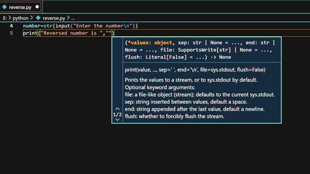 How find reverse of a number using python.||Reverse of a number|| python|| coding.|| beginners code смотреть онлайн