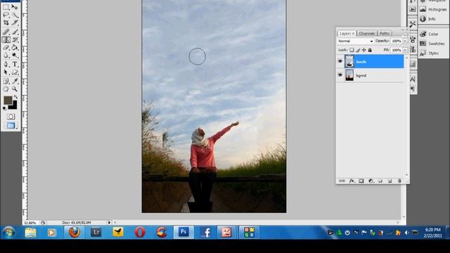 Edit Gambar Zoom effect (dslr effect) PS CS3 смотреть онлайн