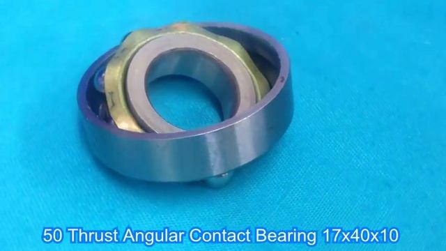 50 Thrust Angular Contact Bearing 17x40x10 смотреть онлайн