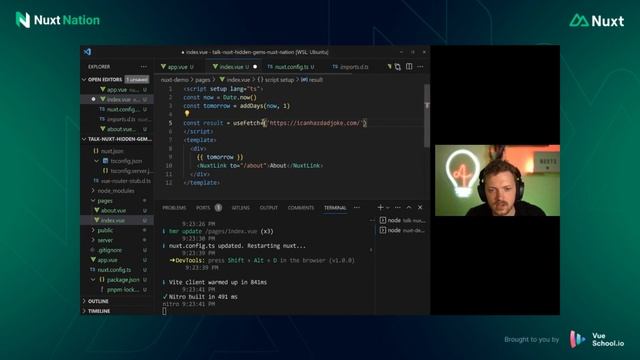 Nuxt Nation 2023: Alexander Lichter - Nuxt's Hidden Treasures: 8 Gems Every Nuxt Dev Should Know! смотреть онлайн