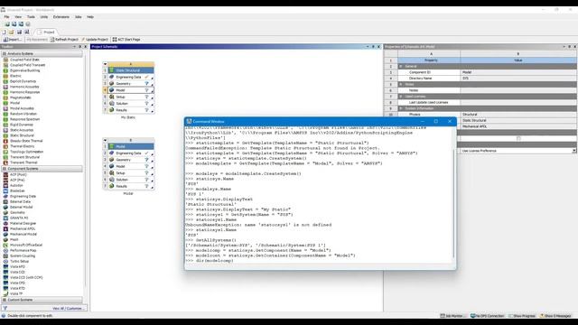 2 CMD Window & ACT Console | Automate the boring stuff in Ansys Mechanical | Ansys Python Tutorial смотреть онлайн