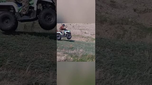 Прохват с квадрациклистами! avantis Dakar, jmc 110s, avantis 200, rm800 смотреть онлайн