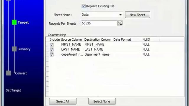 Export DBF query results to Excel смотреть онлайн