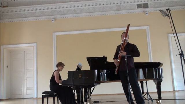 F. Berwald - "Konsertstycke" (Konzertstück). Žilvinas Smalys - bassoon смотреть онлайн
