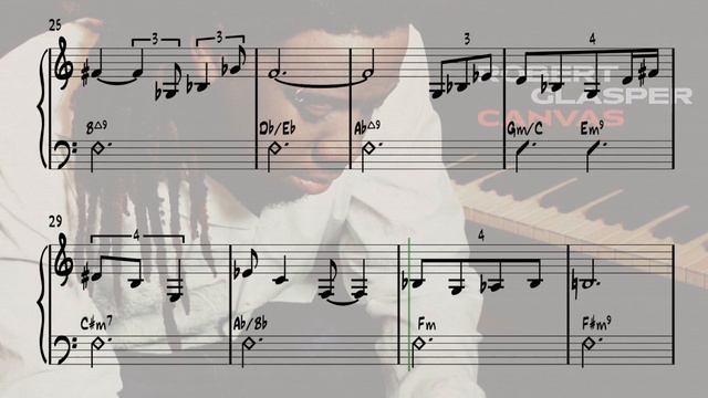 Robert Glasper - Portrait of an Angel (Theme & Chords Transcription) смотреть онлайн