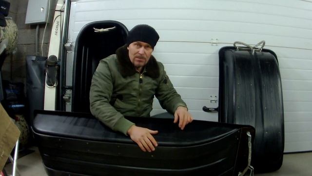Тест саней. Мотобуксировщик Тягун. смотреть онлайн