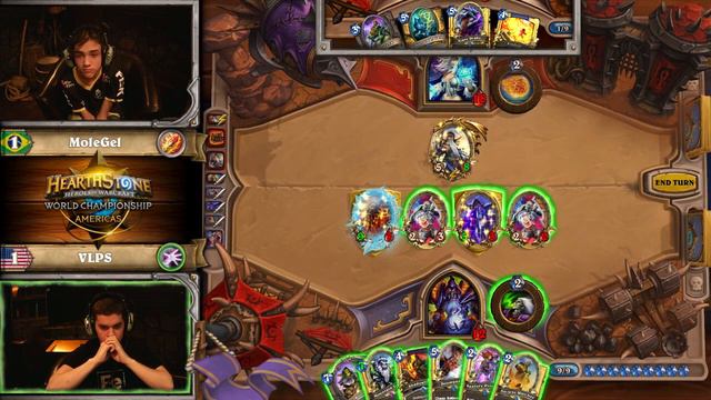 MoleGel vs VLPS - Match 4 - Hearthstone Americas Championship | Group B | Upper Bracket смотреть онлайн