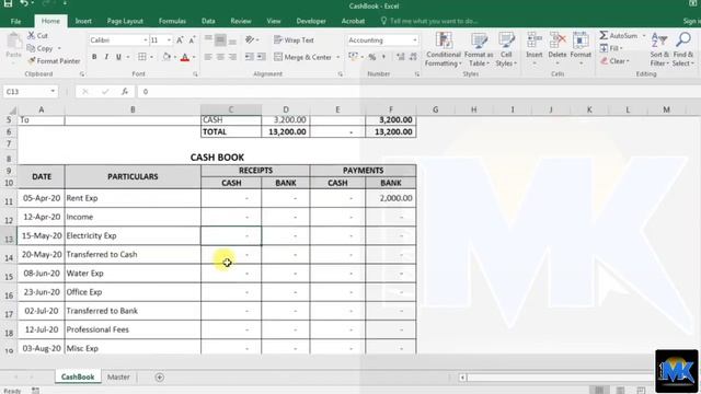 How to Make Cash Book in Excel in Hindi, Petty Cash Statement in Excel смотреть онлайн