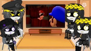 {[Murder Drones]} ¦React To SMG4: Mario Tires Life Hacks¦