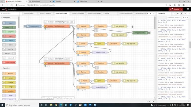 modbus seriale 485 Node-RED e Domoticz смотреть онлайн