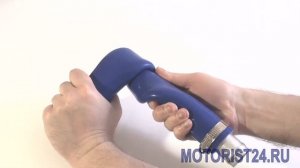 Силиконовый патрубок Моторист  угол 90 с соединительной трубкой