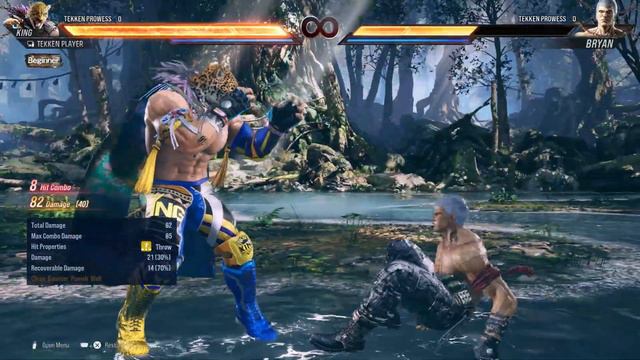 Tekken 8 - King Staple Combos смотреть онлайн