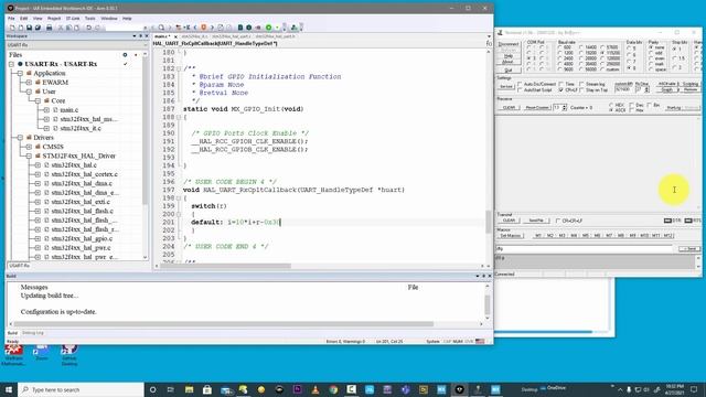 STM32 USART variable strings - best solution смотреть онлайн